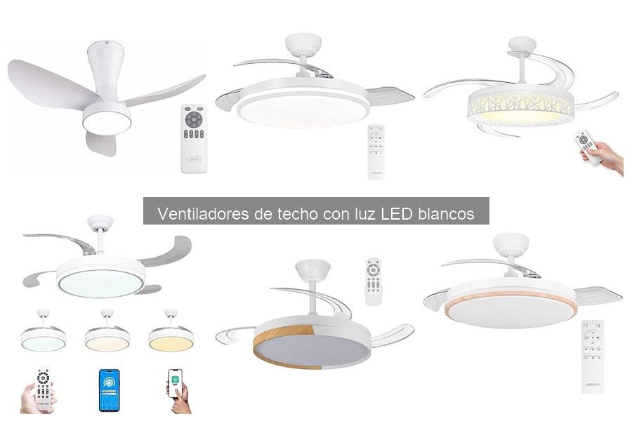 Ventiladores de Techo con Luz LED vs. Ventiladores de Pie