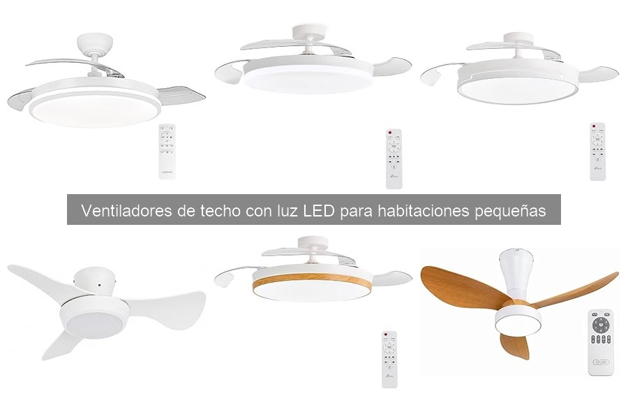 Ventiladores de Techo con Luz LED y Control Remoto: Ventajas