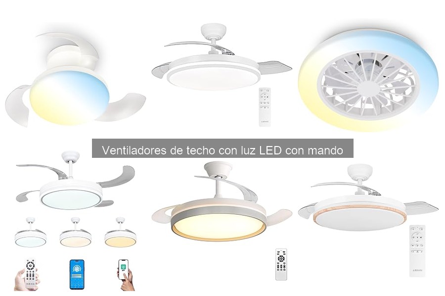 Ventiladores de techo LED vs. tradicionales: ¿cuál elegir?